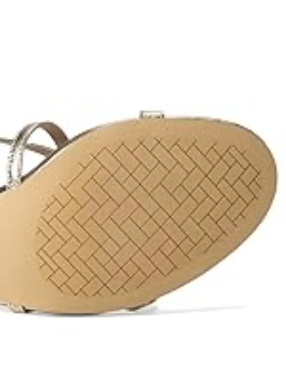 Cole Haan Gold Leather Amber Sandals Size 8.5